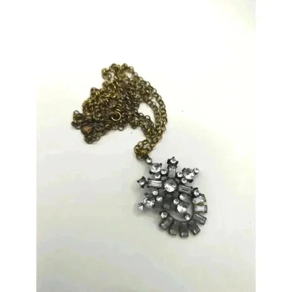 J. Crew Jewelry - J.Crew Vintage-Inspired Pendant Necklace - Bronze Patina